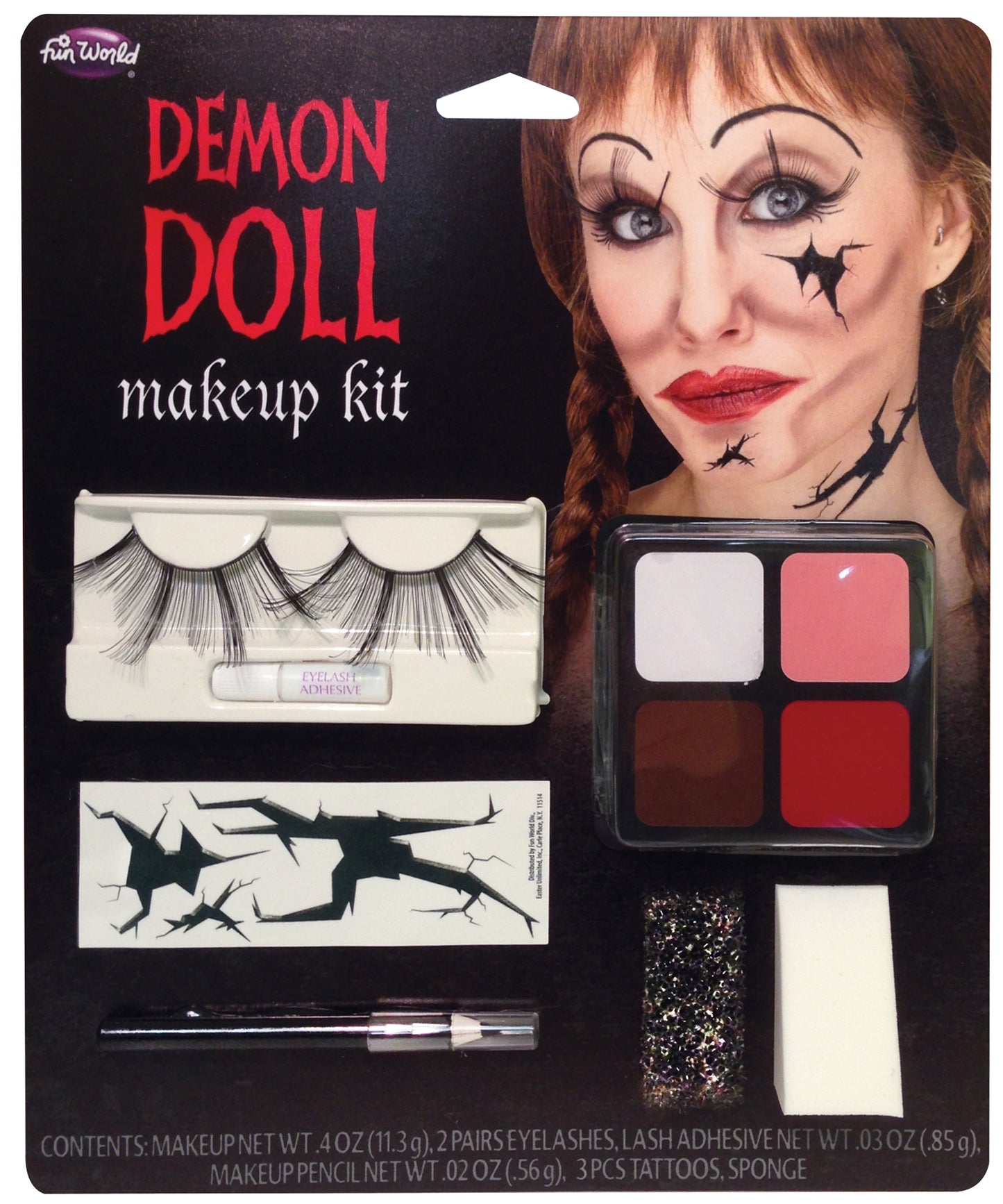 Demon Doll Face M/U Kit