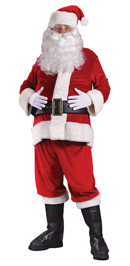 SANTA SUIT RICH VELVET