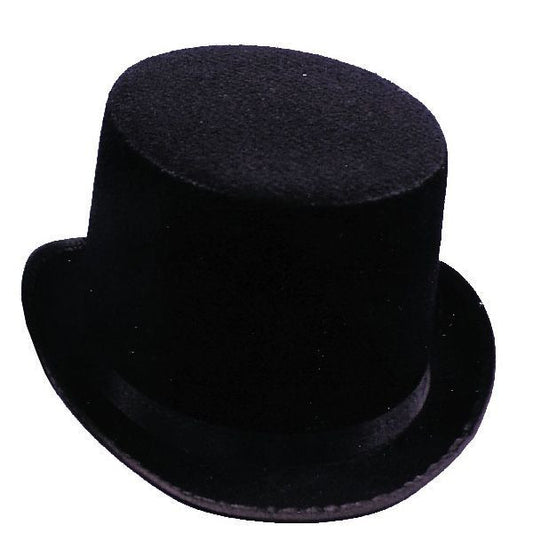 TOP HAT BLACK FELT MEDIUM