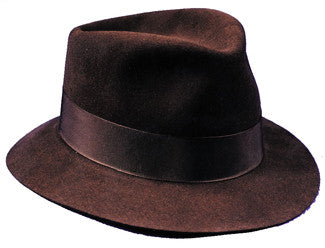 FEDORA DLX BROWN XL