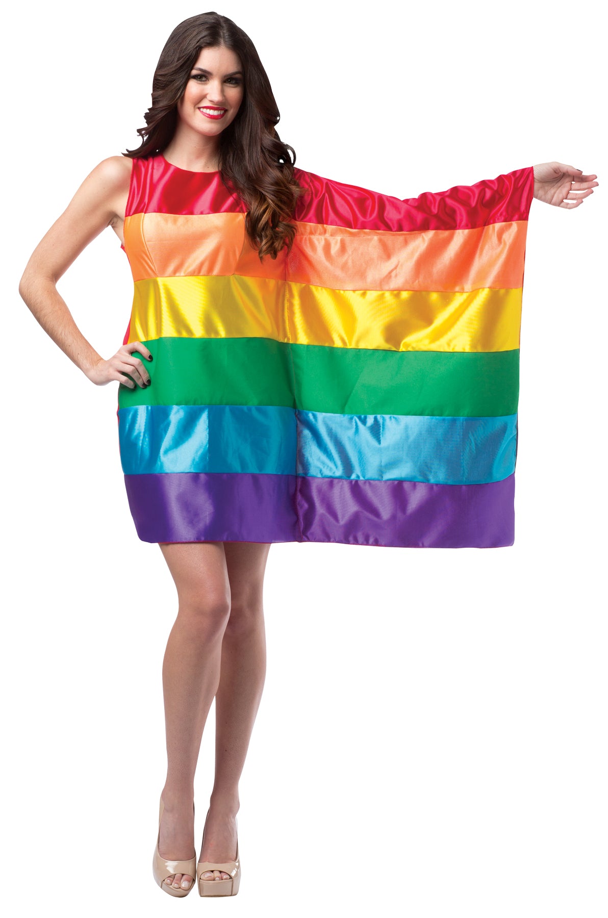 Flag Dress Rainbow Adult