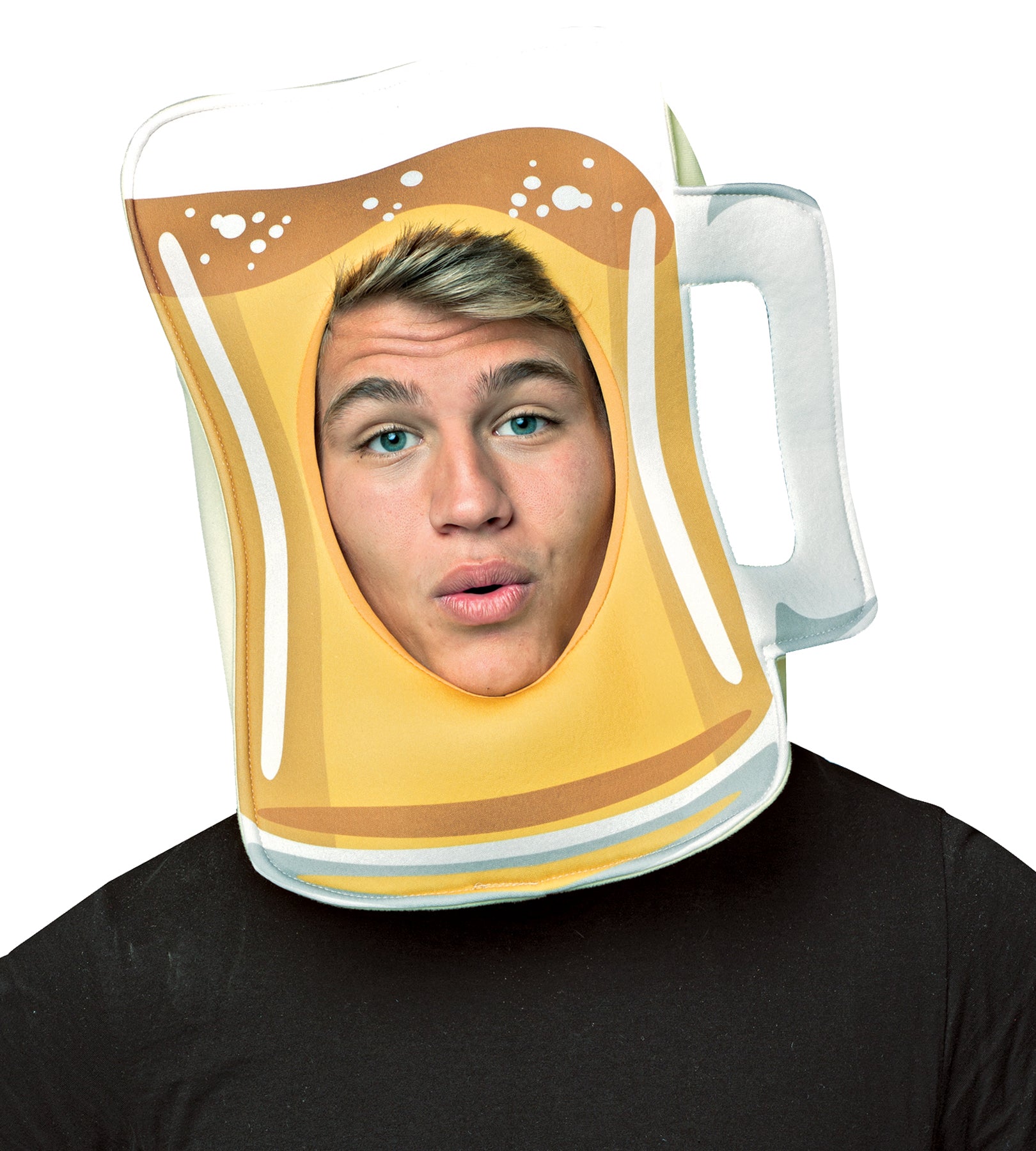 Beer Mug Open Face Mask