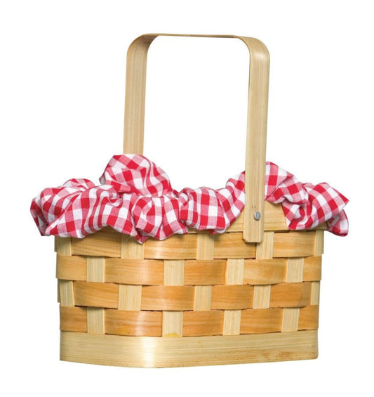 PURSE GINGHAM BASKET