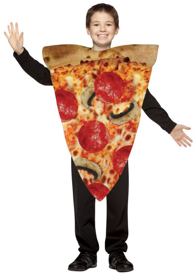 PIZZA SLICE CHILD COSTUME 7-10