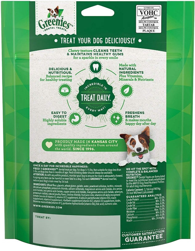 Greenies Teenie Dental Dog Treats