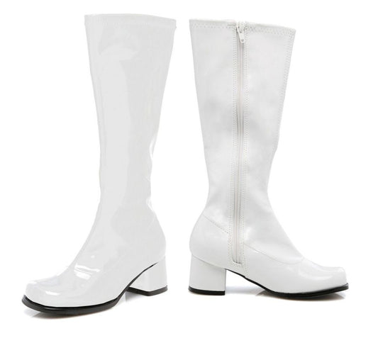 GO GO BOOT CHILD SIZE 1 WHITE