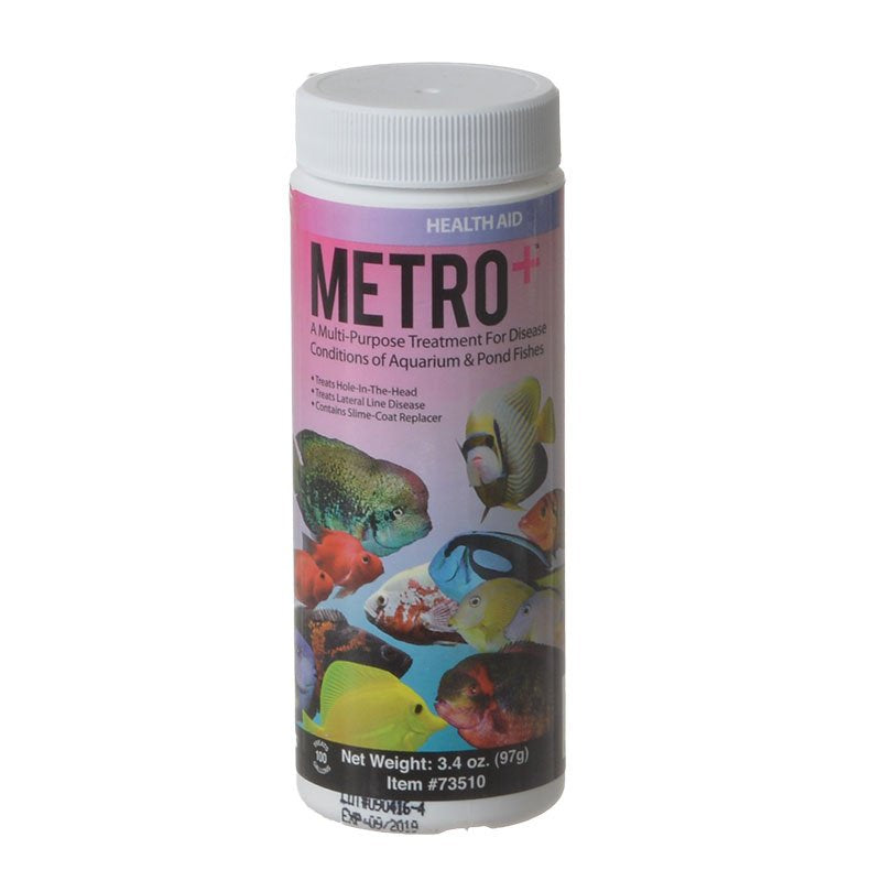 Aquarium Solutions Metro+ Multi Purpose Treatments for Disease Conditions of Aquarium and Pond Fishes