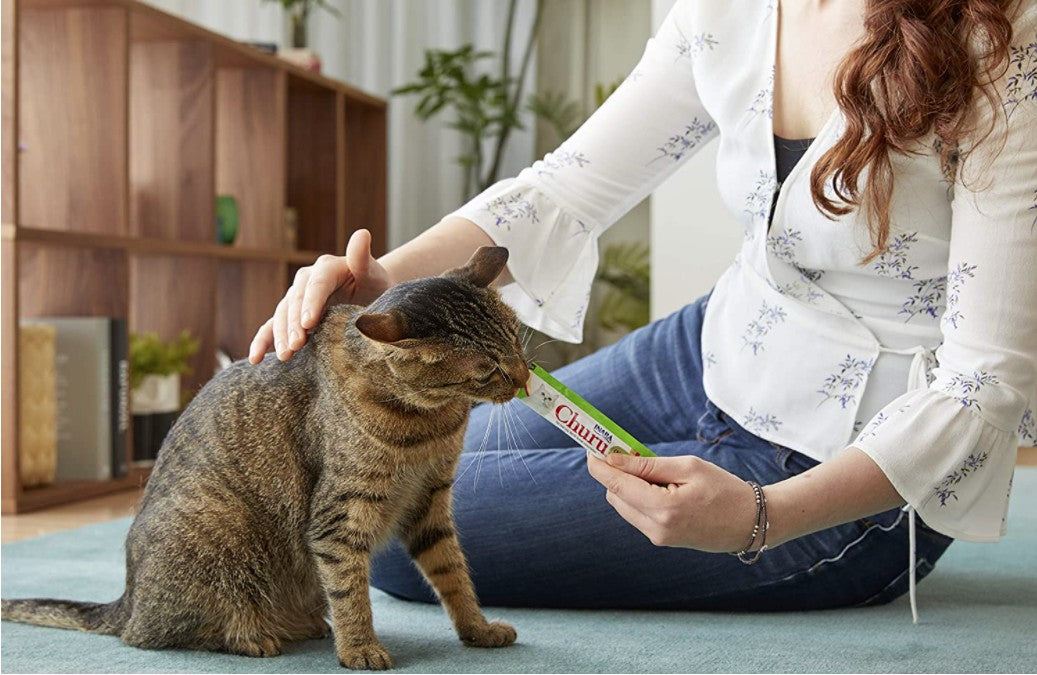 Inaba Churu Tuna with Chicken Recipe Creamy Cat Treat