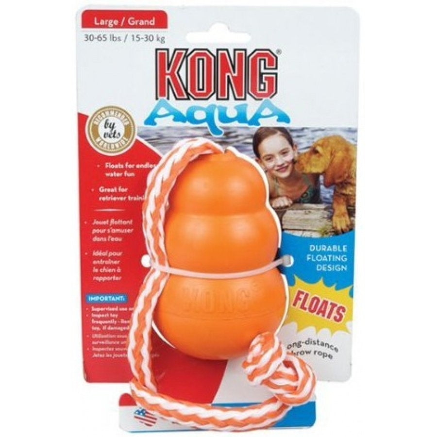 KONG Aqua Floating Dog Toy with Rope