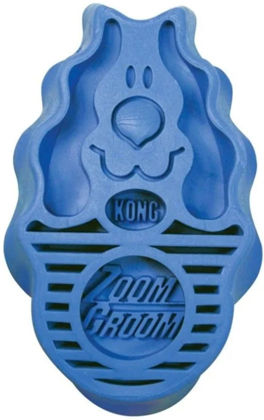 KONG Zoom Groom Boysenberry Small Brush