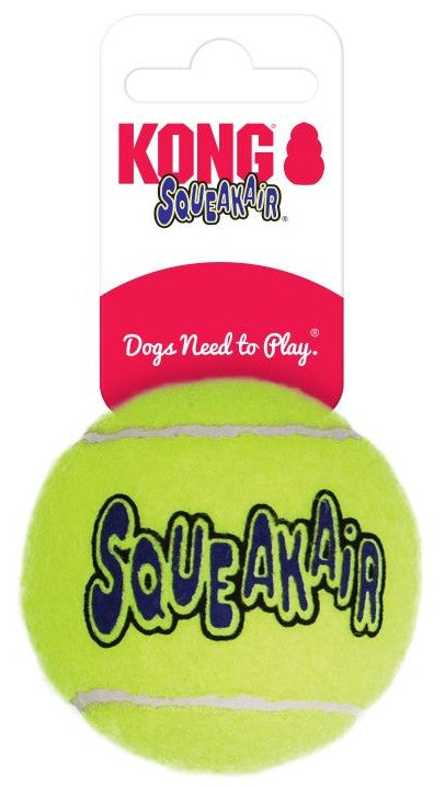 KONG Air Dog Squeaker Tennis Balls Medium Dog Toy