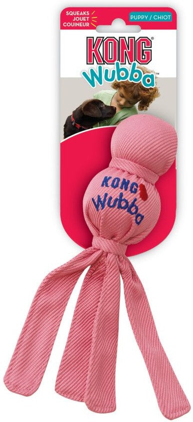 KONG Wubba with Squeaker Puppy Toy