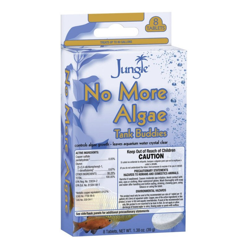 Jungle Labs No Algae Tank Buddies for Aquariums