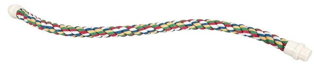 JW Pet Flexible Multi-Color Comfy Rope Perch 28" Long for Birds