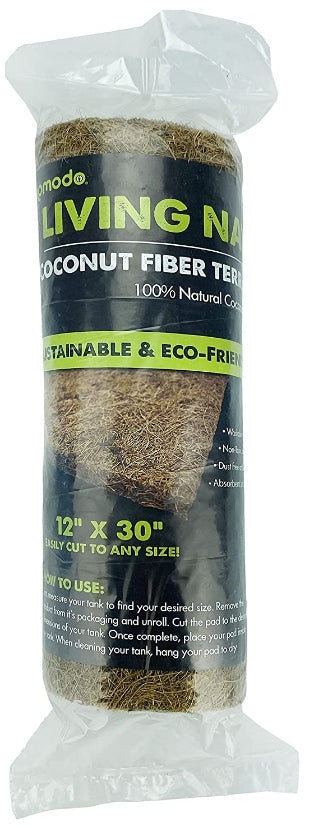 Komodo Living Natural Coconut Fiber Terrarium Liner 12 x 30 Inch