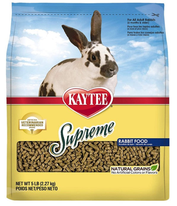 Kaytee Supreme Fortified Daily Diet Rabbit Pellets