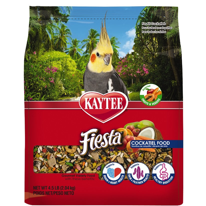 Kaytee Fiesta Cockatiel Gourmet Variety Diet