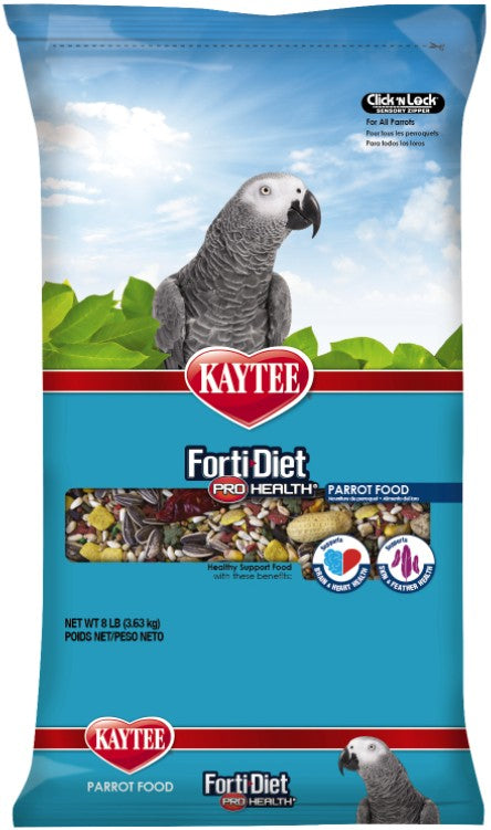 Kaytee Parrot Food with Omega 3's For General Health and Immune Support