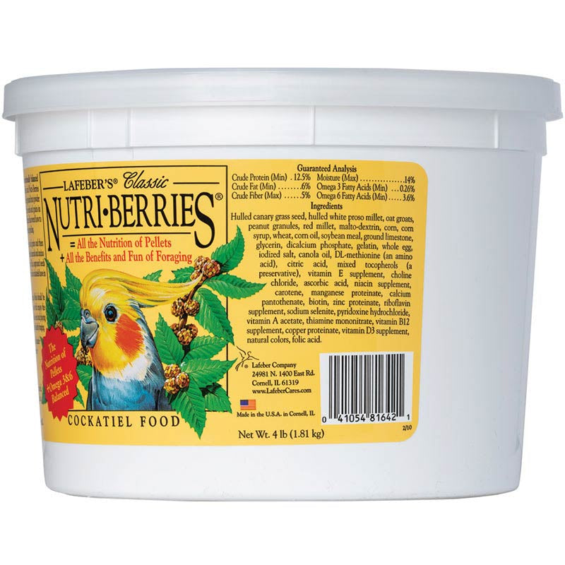 Lafeber Classic Nutri-Berries Cockatiel Food