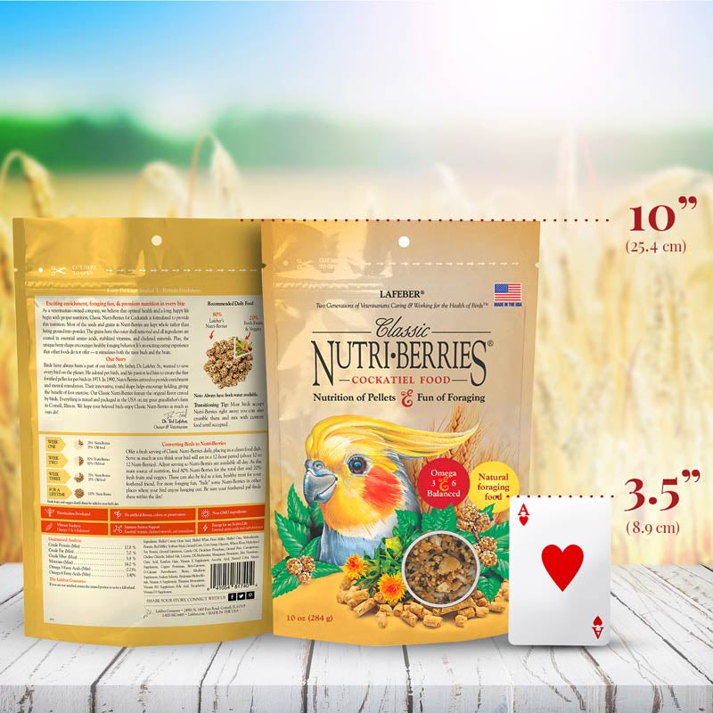 Lafeber Classic Nutri-Berries Cockatiel Food