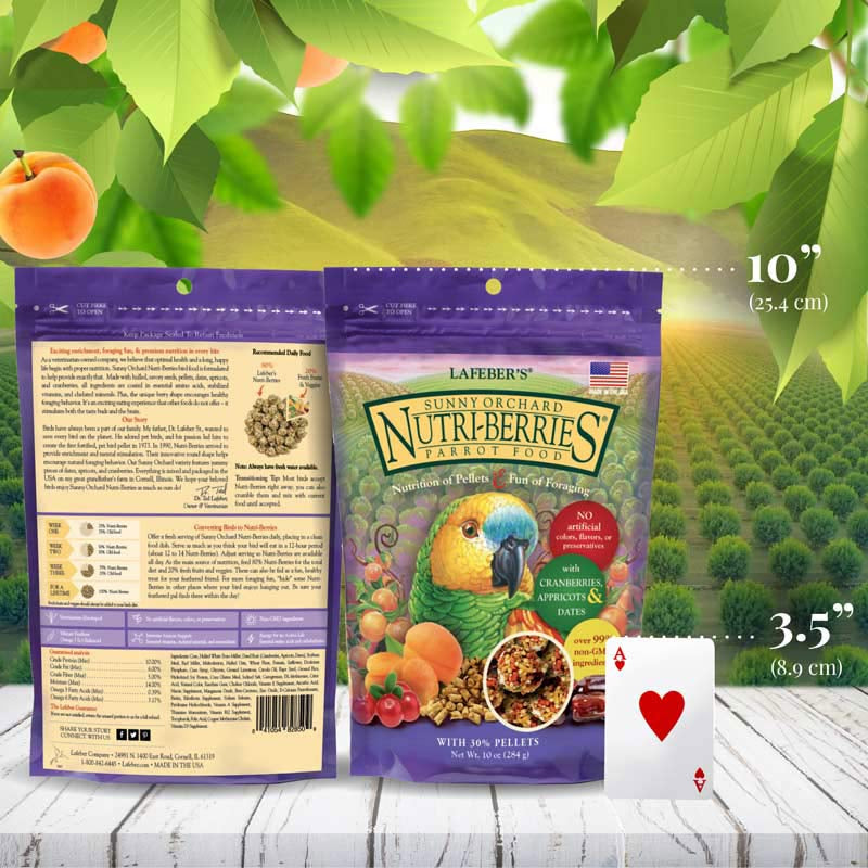 Lafeber Sunny Orchard Nutri-Berries Parrot Food