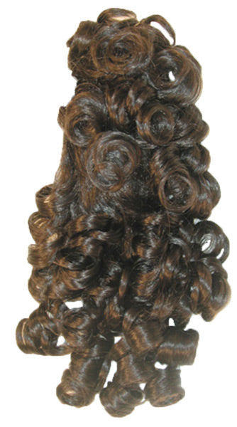 Curly Banana Clip Lt Gold Blon