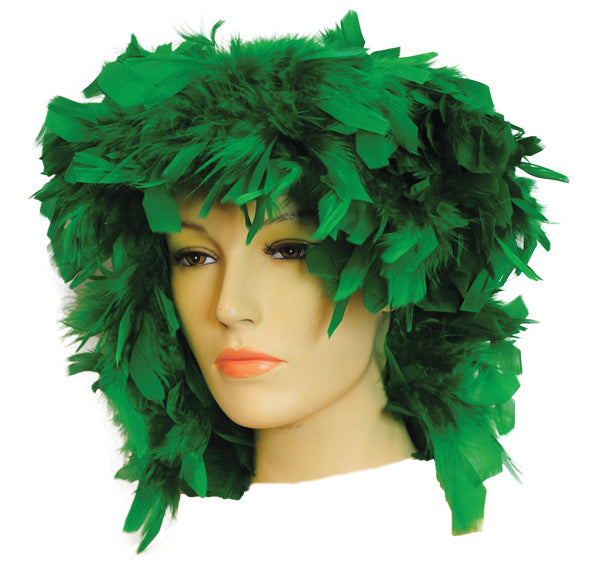 Feather Wig Green