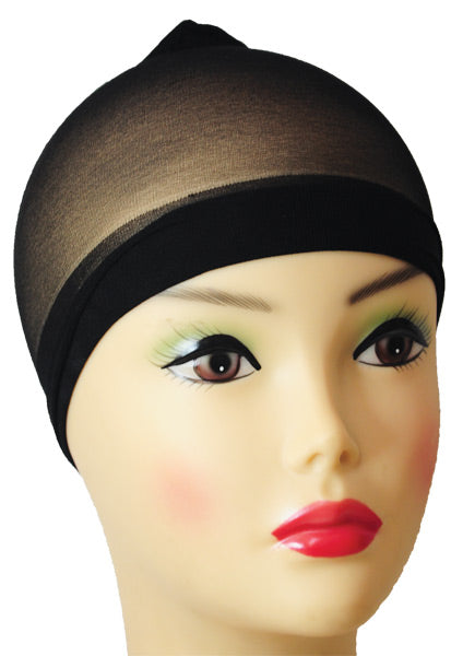 Wig Stocking Cap Black