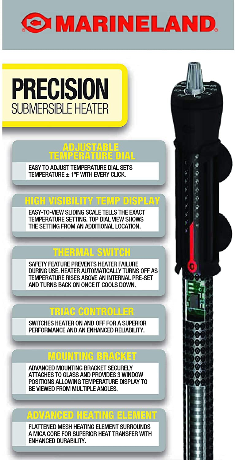 Marineland Precision Submersible Aquarium Heater