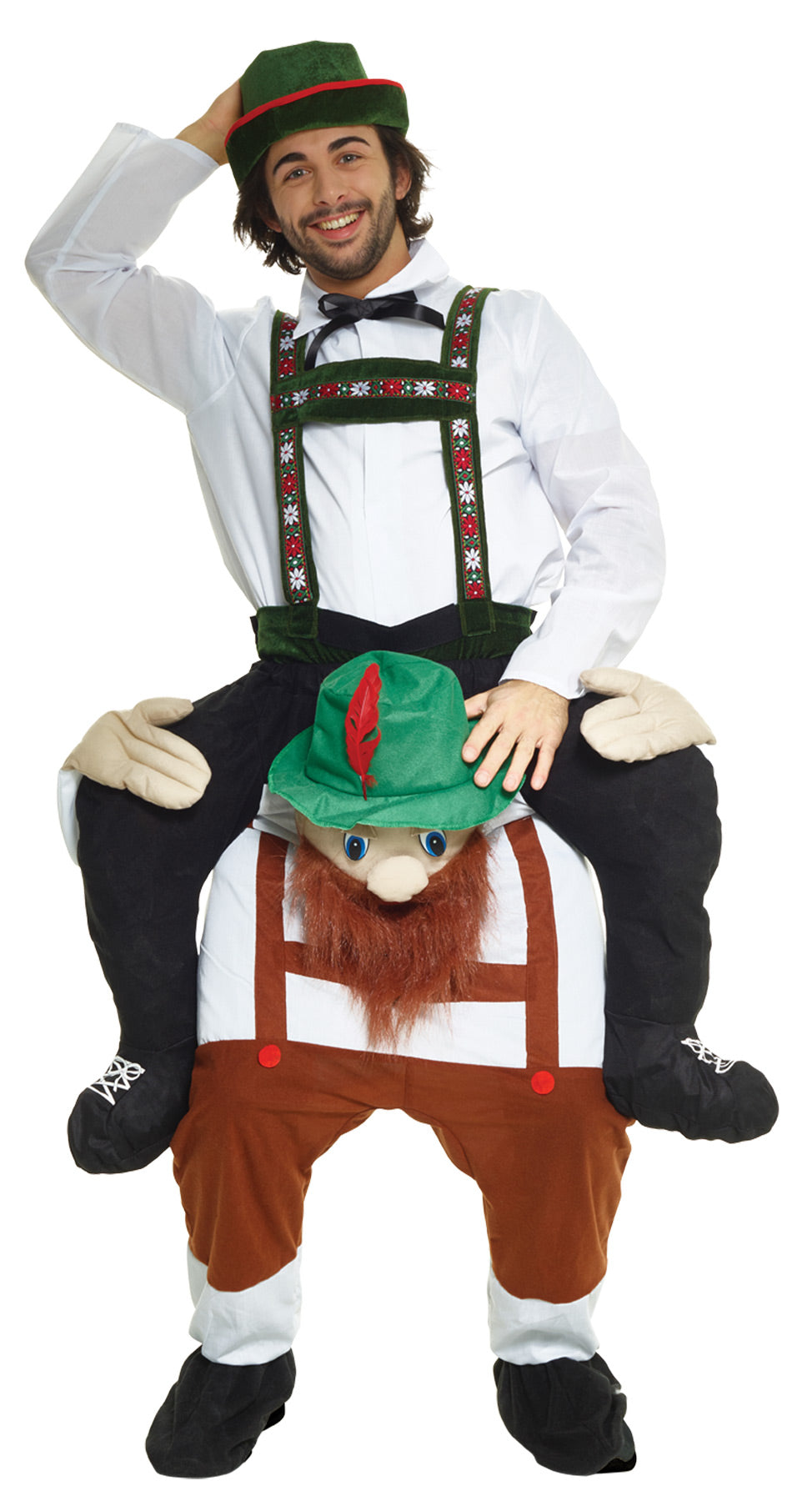 Lederhosen Piggyback Adult