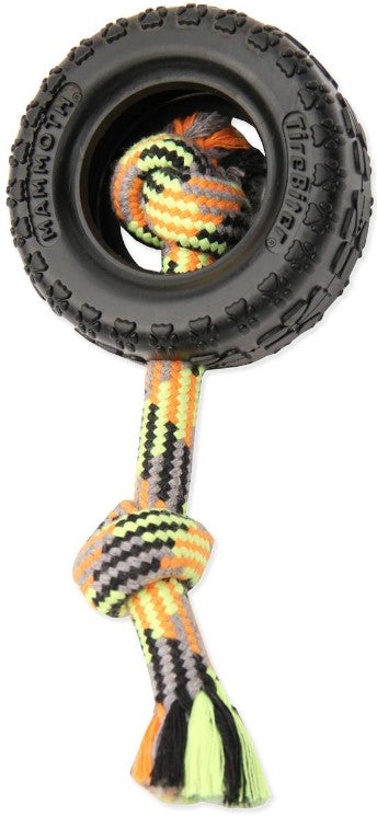 Mammoth Pet Tire Biter II Dog Toy with Rope