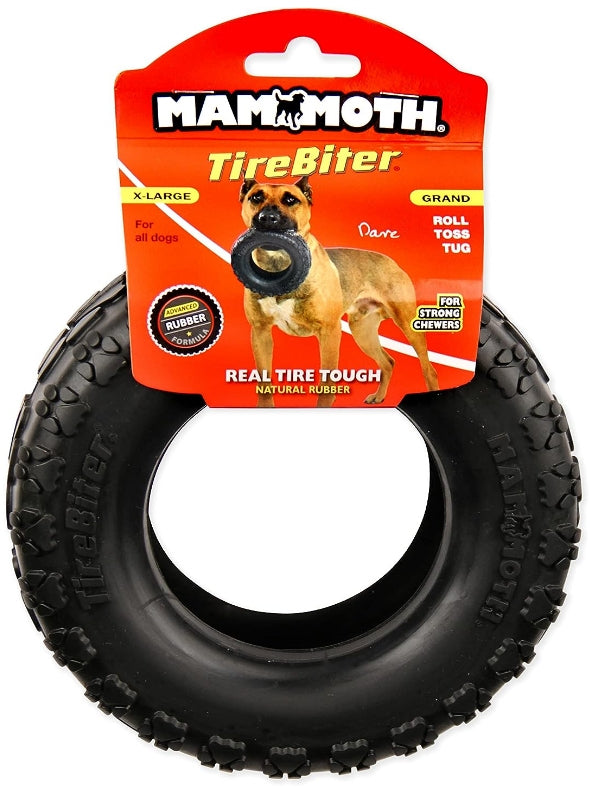 Mammoth TireBiter II Natural Rubber Dog Toy