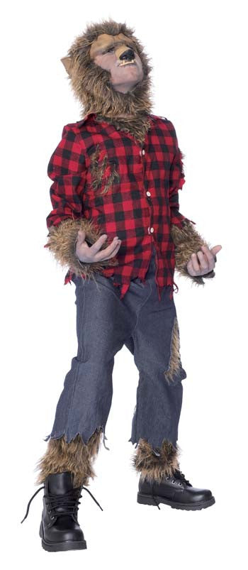 WOLFMAN CHILD COSTUME MED 8-10