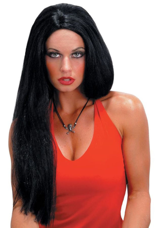 WIG 24 INCH STRAIGHT BLACK