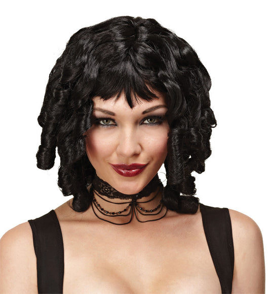 WIG GHOST DOLL BLACK