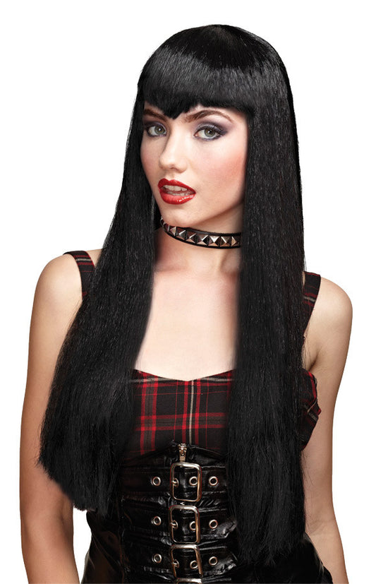 VAMP WIG BLACK