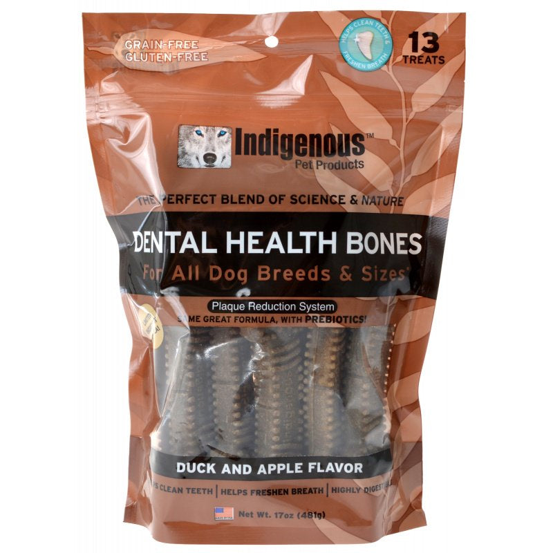 Indigenous Dental Health Bones Duck and Apple Flavor