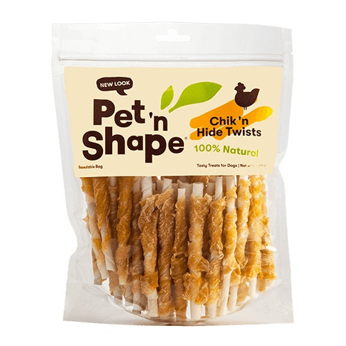 Pet n Shape Chicken Hide Twists Regular