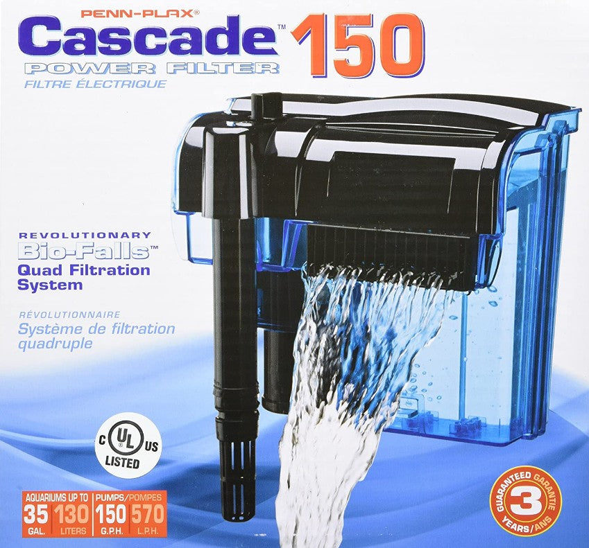 Cascade Power Filter for Aquariums