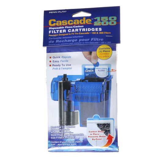 Cascade Disposable Floss/Carbon Filter Cartridges for 150 and 200 Power Filters