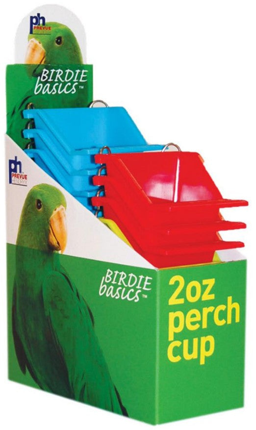 Prevue Birdie Basics 2 oz Perch Cup for Birds