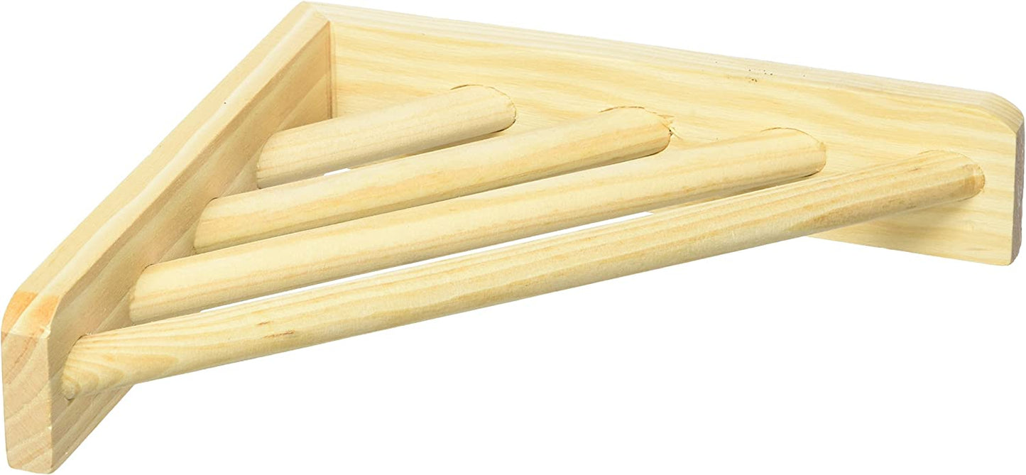 Prevue Wood Corner Shelf for Bird Cages