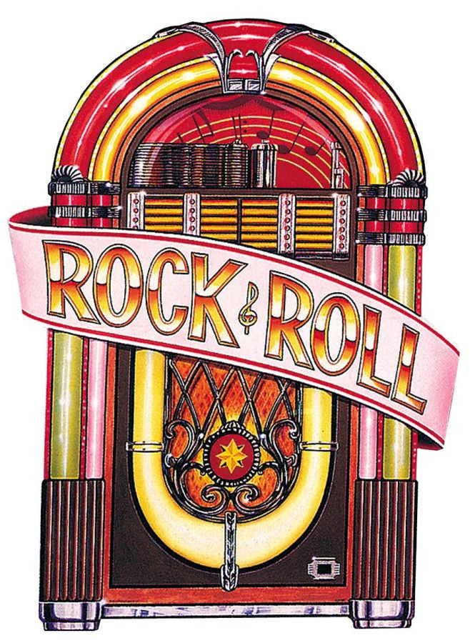 JUKEBOX CUTOUT DECORATION 36IN