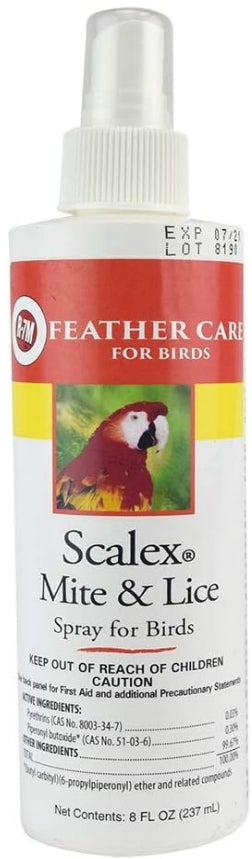 Miracle Care Pet Scalex Mite and Lice Spray for Birds