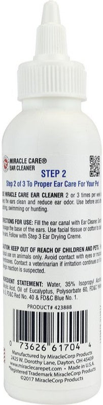 Miracle Care Ear Cleaner Step 2