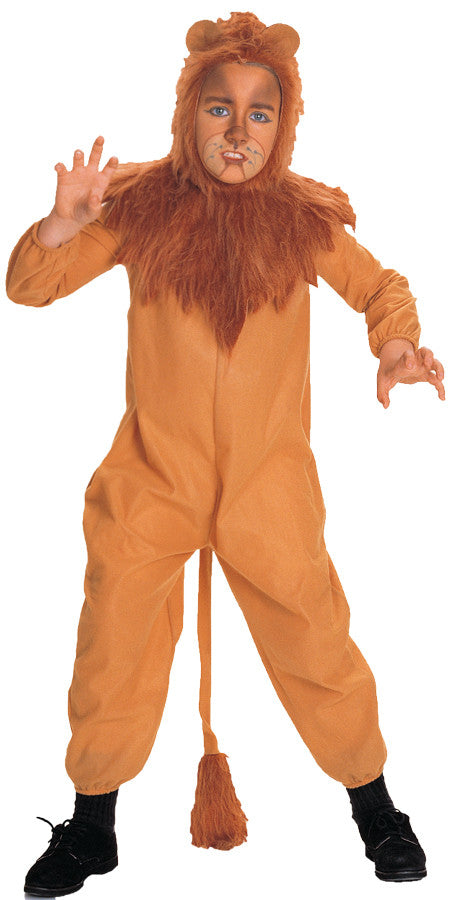 Wizard of Oz Cowardly Lion Child Boy's Costume - Small 4-6