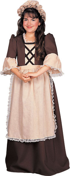 Colonial Girl Child Girl's Costume - Small 4-6