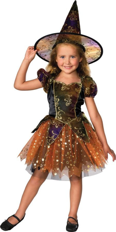 Elegant Witch Child Girl's Costume - Toddler 2T-4T