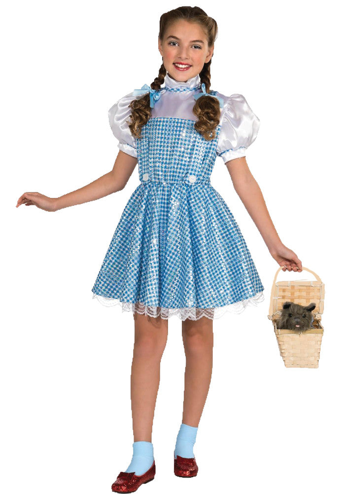 Wizard of Oz Dorothy Sequin Child Girl's Costume - Toddler 2T-3T