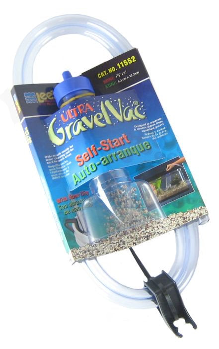 Lees Ultra Gravel Vac Self Start With Wide Mouth Nozzle